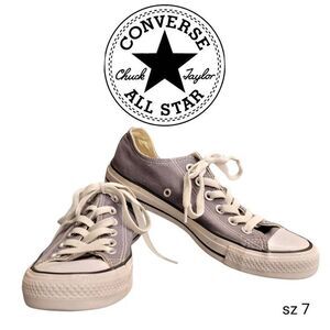 Converse Unisex Chuck Taylor All Star Ox Basketball Shoe Charcoal Gray